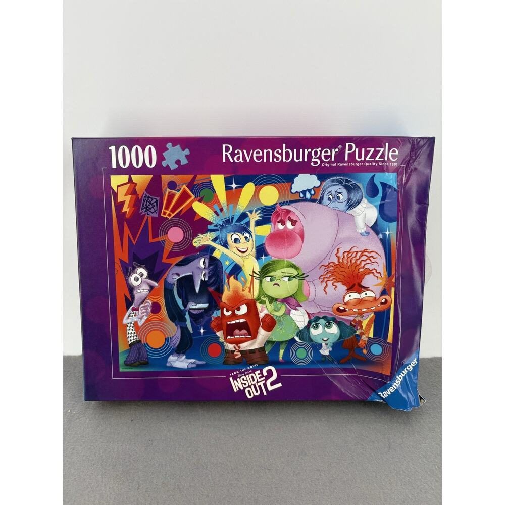 NEW Ravensburger01537 Disney Inside Out 2 New Emotions @ HQ 1000Pc Jigsaw Puzzle